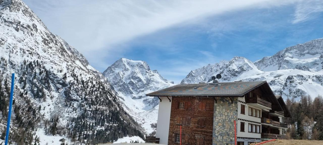 Le Panorama - Appartement 54 A Arolla Face Aux Montagnes A 150M Des Pistes Evolène المظهر الخارجي الصورة