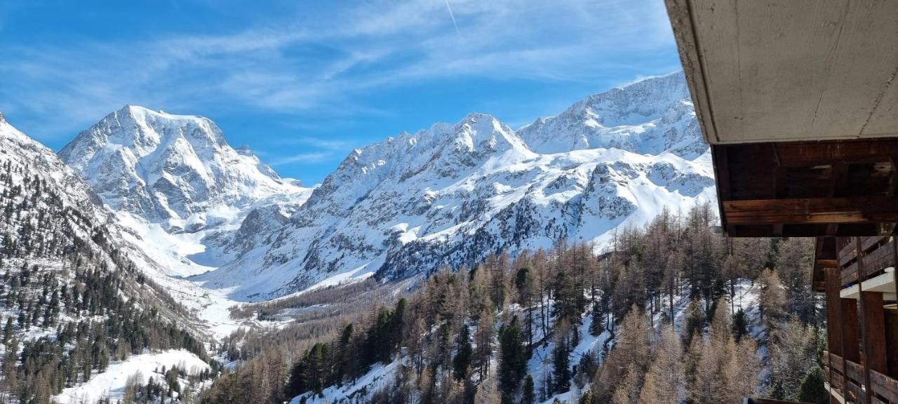 Le Panorama - Appartement 54 A Arolla Face Aux Montagnes A 150M Des Pistes Evolène المظهر الخارجي الصورة