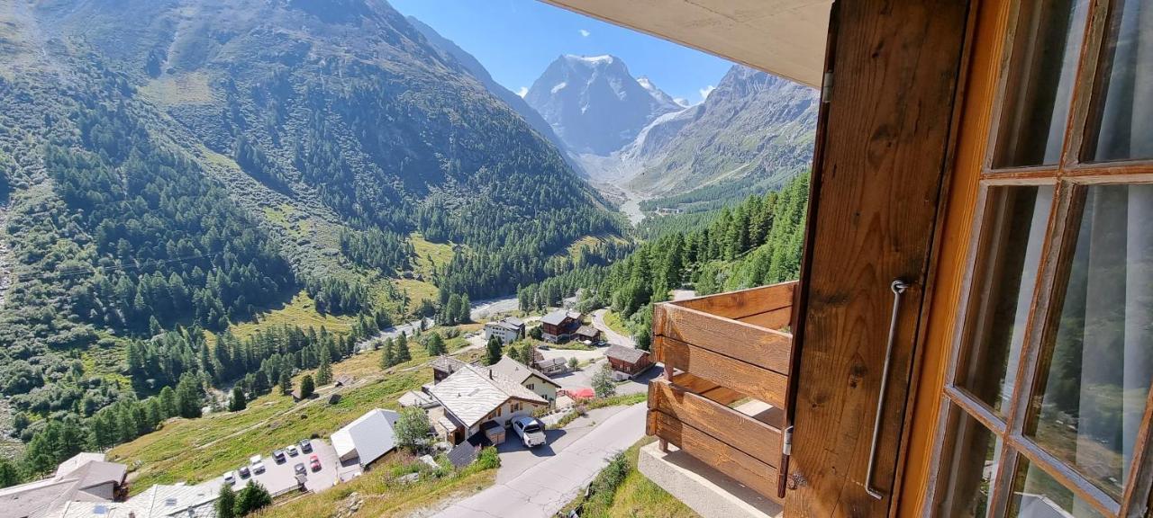 Le Panorama - Appartement 54 A Arolla Face Aux Montagnes A 150M Des Pistes Evolène المظهر الخارجي الصورة