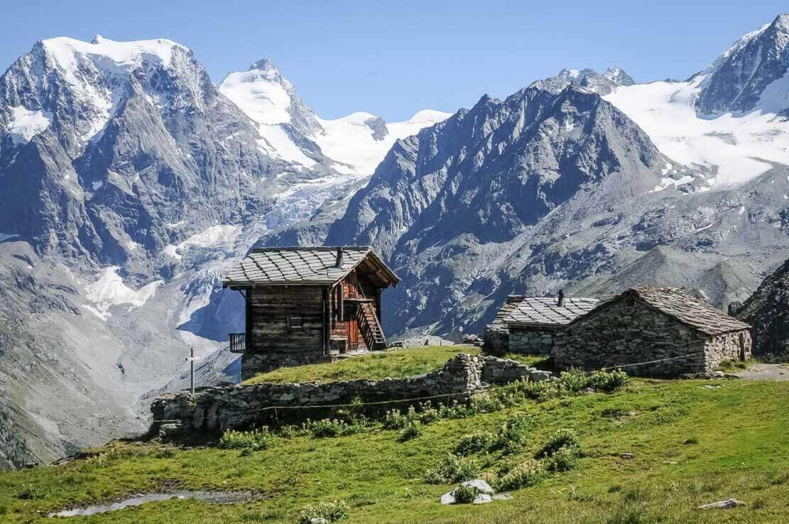 Le Panorama - Appartement 54 A Arolla Face Aux Montagnes A 150M Des Pistes Evolène المظهر الخارجي الصورة